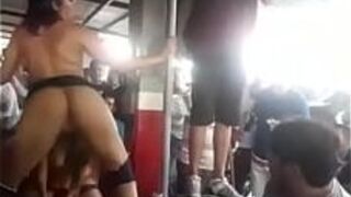 Sex in publium porn video